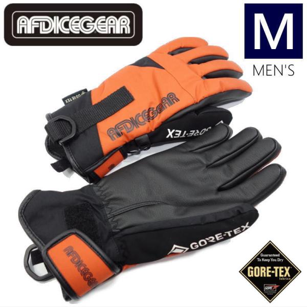 ◆20-21 AFDICEGEAR FINGER GLOVE カラー:ORANGE  Mサイズ エー...