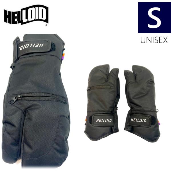 ◎24-25 HELLOID TRIGGER GLOVE カラー:BLACK  Sサイズ ヘルロイド...