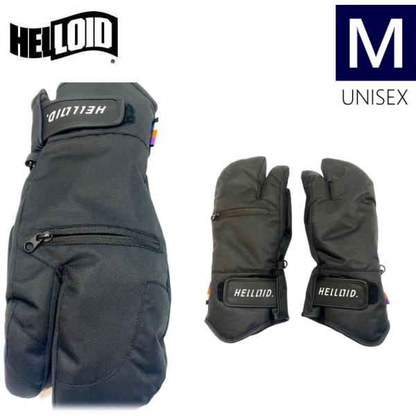◎24-25 HELLOID TRIGGER GLOVE カラー:BLACK  Mサイズ ヘルロイド...