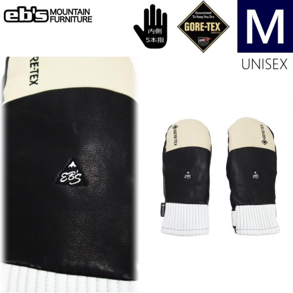 ◎24-25 ebs CARVING MITTEN カラー:BEIGE BLACK  Mサイズ エビ...
