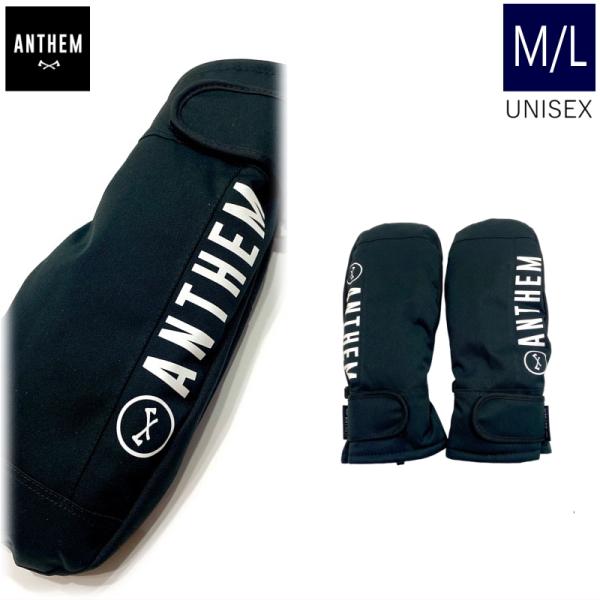 ◎24-25 ANTHEM LOGO MITTEN カラー:OFF BLACK  MLサイズ アンセ...