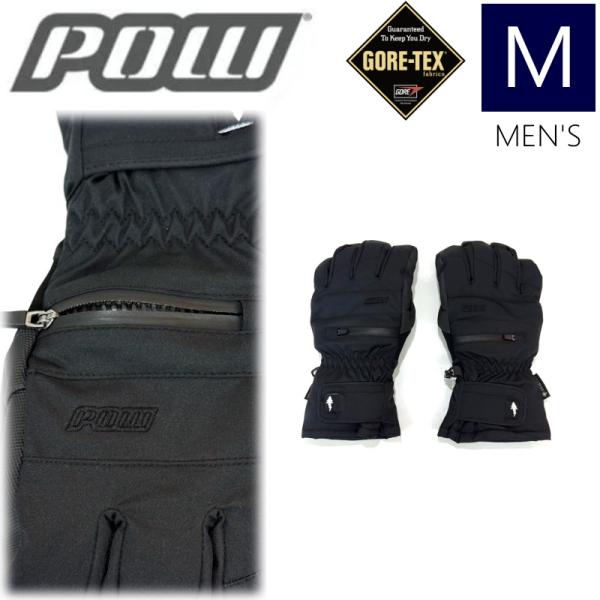 ◎24-25 POW WAYBACK GTX SHORT GLOVE カラー:BLACK  Mサイズ...