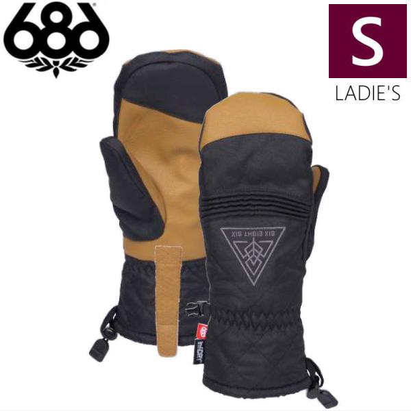 ◎24-25 686 JUBILEE MITTEN カラー:BLACK  Sサイズ シックスエイトシ...