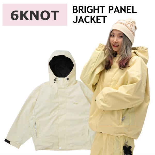 ★ 25-26 6KNOT BRIGHT PANEL JACKET カラー:SHERBET YELL...