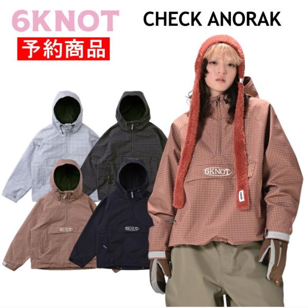 【早期予約商品】☆ 26-27 6KNOT CHECK ANORAK JACKET 6K2614 シ...