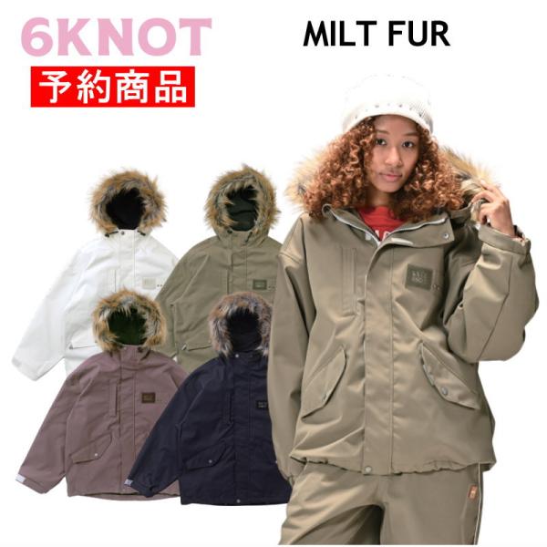 【早期予約商品】☆ 26-27 6KNOT MILT FUR JACKET 6K2617 シックスノ...