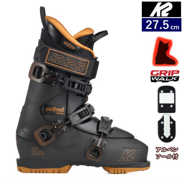 25-26 K2 METHOD [27.5cm足幅102mm幅] ケーツー メンズ スキーブーツ 3...