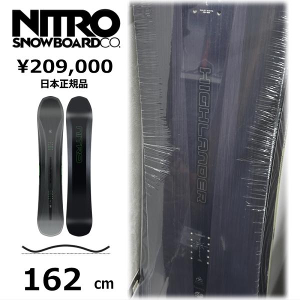 特典付 【早期予約】 スノーボード 板 162cm NITRO HIGHLANDER ナイトロ ハイ...
