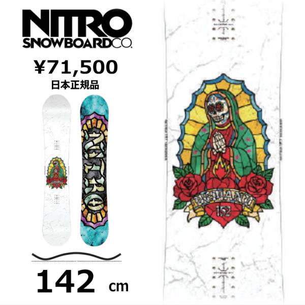特典付 【早期予約】 レディース スノーボード 板 142cm NITRO DEMAND LTD C...