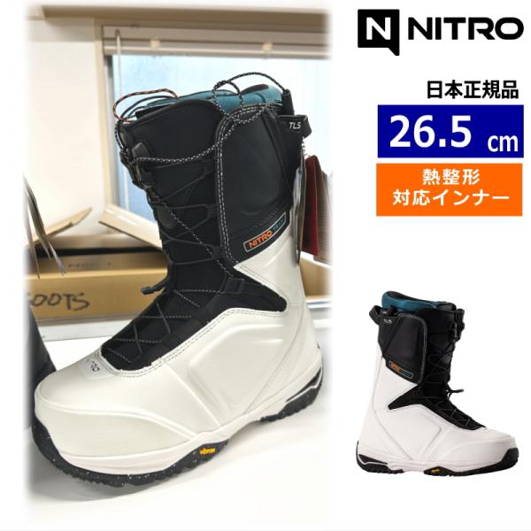 【早期予約商品】 26-27 NITRO TEAM TLS カラー:White  26.5cm ナイ...