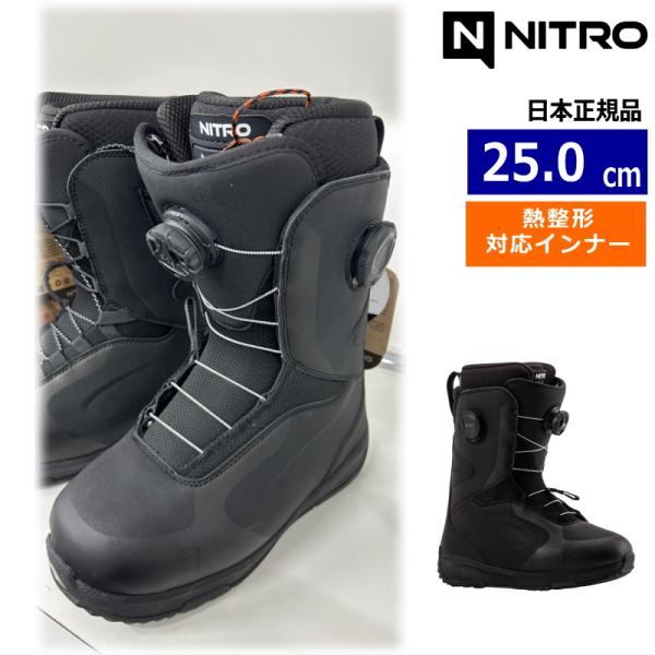 【早期予約商品】 26-27 NITRO SCALA BOA カラー:Black 25cm ナイトロ...