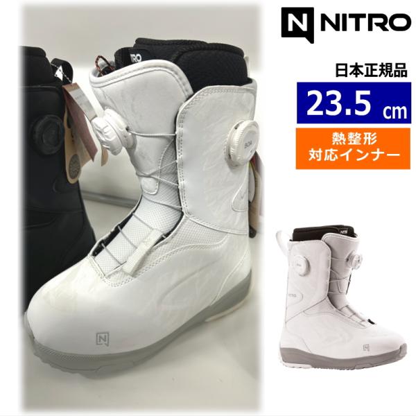 【早期予約商品】 26-27 NITRO SCALA BOA カラー:White 23.5cm ナイ...
