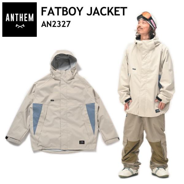 ● 23-24 ANTHEM FATBOY JACKET SNOW WHITE AN2327 アンセ...