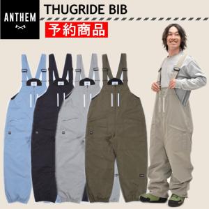 【早期予約商品】 ◎ 24-25 ANTHEM THUGRIDE BIB PANTS AN2434 アンセム スノボウェア ユニセックス パンツ PNT｜off-1