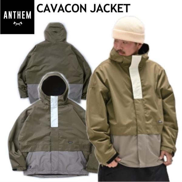 ◎ 24-25 ANTHEM CAVACON JKT OLIVE AN2447 アンセム スノーボー...