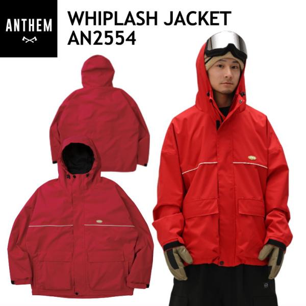 ★ 25-26 ANTHEM WHIPLASH JACKET カラー:RED AN2554 アンセム...