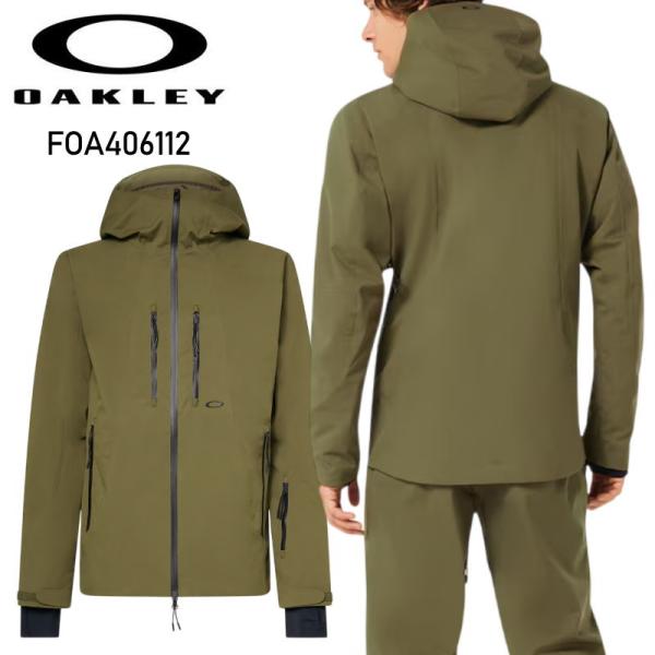 ☆ 26-27 OAKLEY KENDALL RC SHELL JACKET ARMY GREEN ...