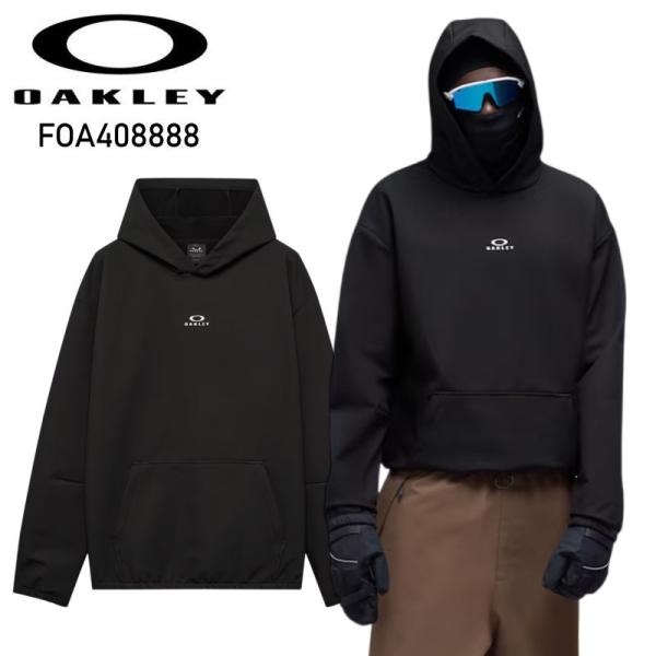 ☆ 26-27 OAKLEY WINTERTIDE SCRATCHED HOODIE PITCH B...