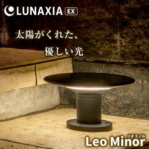 太陽光発電 照明 LUNAXIA EX Leo Minor（リオ ミノル） ソーラーライト 太陽光 照明 屋外 防水 バッテリー 充電式 テラス ルナシア ソーラー ガーデンライト