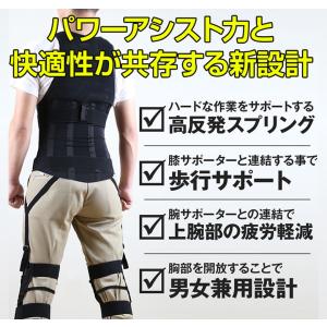 ワーキングパワースーツ 重い物を運ぶ重作業者に...の詳細画像2