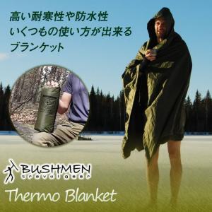 THERMO Blanket サーモブランケット ポンチョ 雨具 カッパ レインコート BUSHMEN travel gear ブッシュメン トラベル ギア アンダーブランケット 送料無料