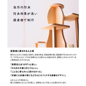 一生使えるキャットタワー サワロ 猫 高齢 シ...の詳細画像2