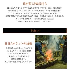 一輪挿し 花が約1.5倍長持ち!針のない剣山 ...の詳細画像5