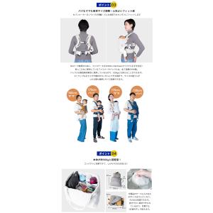 抱っこ紐 抱っこひも コンパクトタイプ 対面抱...の詳細画像4