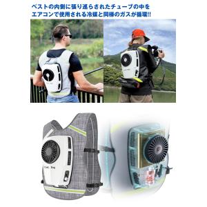 GOKEN Cool Bag 背負えるエアコン...の詳細画像1