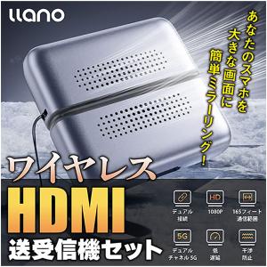 llano ワイヤレスHDMI送受信機セット ...の詳細画像1