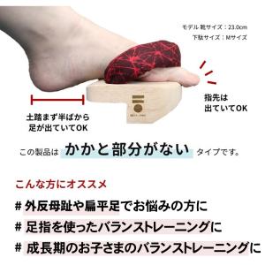 一本歯下駄 GETA LABO/PREMIUM...の詳細画像3