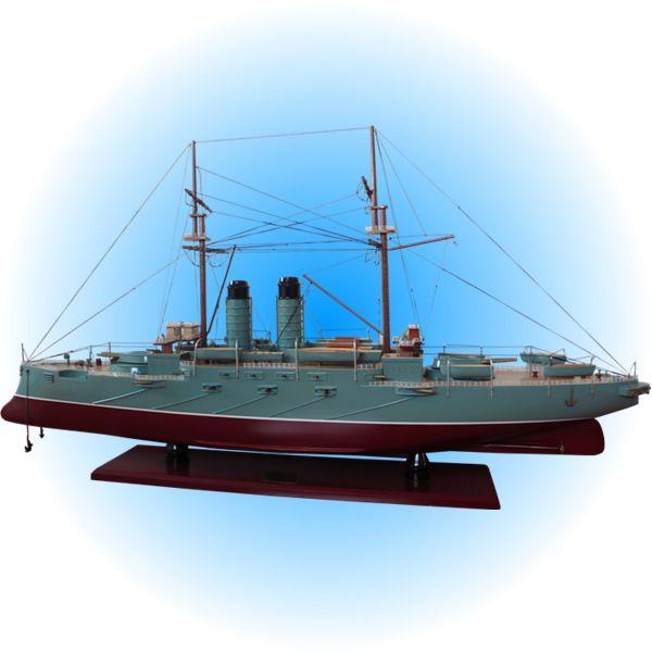 戦艦三笠みかさ 100cm 木製手作り 大型 帆船模型 完成品 代金引換不可