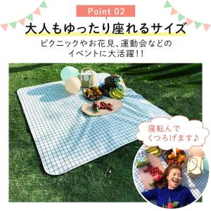 レジャーシート 厚手 100×150 200×...の詳細画像2