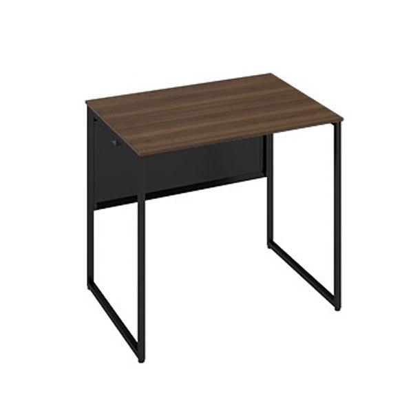 オカムラ ソリスト ホームデスク ブラック脚 W800×D600×H720mm プライズウッドダーク...