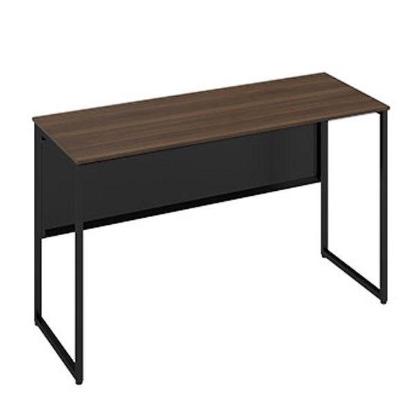 オカムラ ソリスト ホームデスク ブラック脚 W1200×D450×H720mm プライズウッドダー...