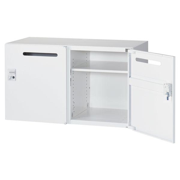 生興 クウォール 2人用メールボックス ダイヤル錠 W900×D450×H525mm RW45-N2...