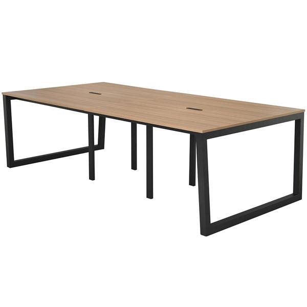 R・Fヤマカワ リスム フリーアドレス用テーブル W2400×D1200×H720mm ウォルナット...