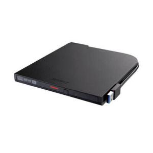 BUFFALO　バッファロー ポータブルDVDドライブ DVSM-PTS8U3-BKB ブラック リテール品(正規製品) メーカー保証1年｜office-king