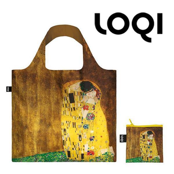 グスタフ・クリムト エコバッグ LOQI トート サブバッグ バッグインバッグ リサイクルポリエステ...
