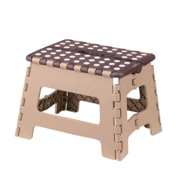 クラフタースツール 踏み台 折りたたみ コンパクト 軽量 M ブラウン W32×D25×H22 完成...