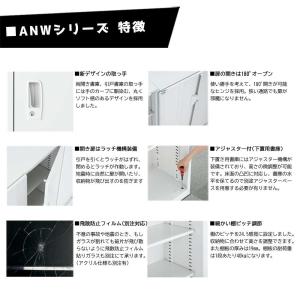【短納期】キャビネット 引き戸 A4対応 スチ...の詳細画像2