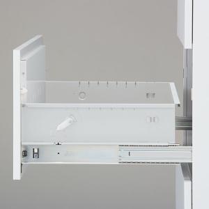 ラテラル キャビネット 書庫 3段 スチール ...の詳細画像1