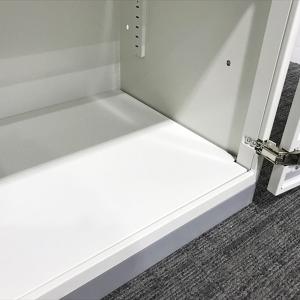 書庫 スチール 両開き書庫 プラス L6 ホワ...の詳細画像4