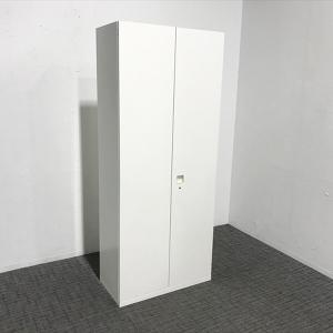 両開き書庫 ロング レクトライン スチールキャビ...の商品画像