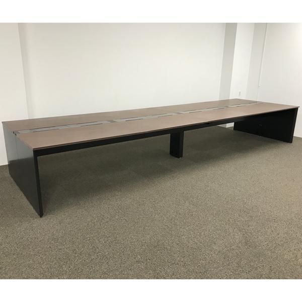 イナバ フリーアドレスデスク フレイ 4枚天板 両面タイプ W4800 D1400 オフィスデスク ...