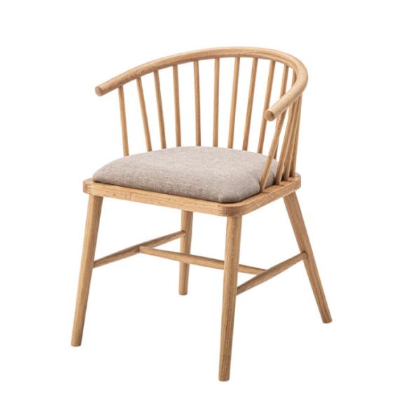 チェア ベージュ ダイニングチェア W52 D52 H73 SH47 完成品 TMZHOC-76TM...