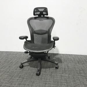 中古】ハーマンミラー アーロンチェア Bサイズ フル装備 ランバー 