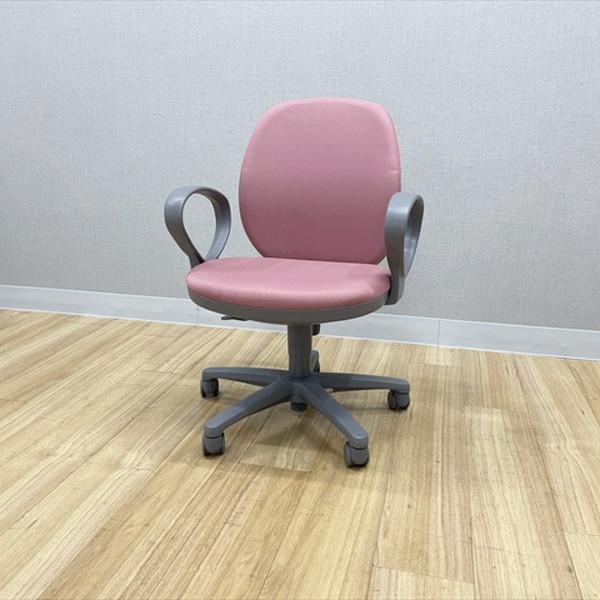 コクヨ メディックスチェア2 ローズ 事務椅子 デスクチェア オフィスチェア 肘付き 布張り KOK...