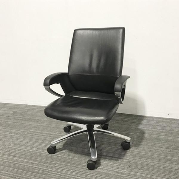 エグゼクティブチェア フィソロフィー スタンダードタイプ CR-G381L コクヨ 中古 IX-85...