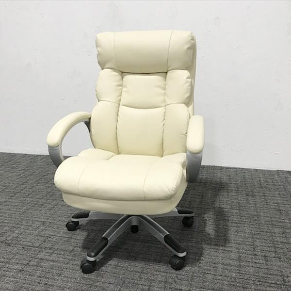 エグゼクティブチェア ラクシア2 アイボリー 中古 IX-877237B